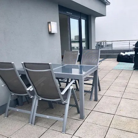 Exclusive Penthouse With Rooftop In The Apartment Nuremberg