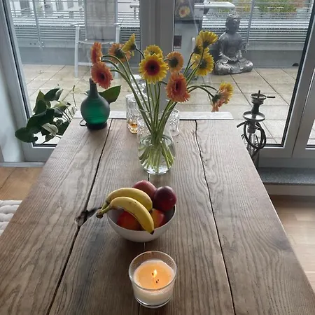 Apartment Exclusive Penthouse With Rooftop In The Nuremberg